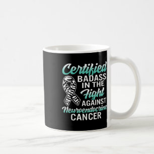 Neuroendocrine Cancer Awareness Net Zebra Ribb Kaffemugg