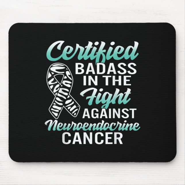Neuroendocrine Cancer Awareness Net Zebra Ribb Musmatta (Framsidan)