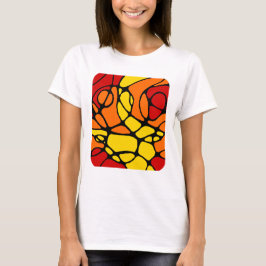 Neurografik modernes abstraktes Design T Shirt