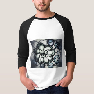 Neurografisk blomkonst Unisex T-Shirt Abstrakt F
