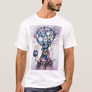 Neurografisk Livets Träd Konst Grafisk T-Shirt