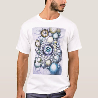 Neurografisk Ögonuppfattning Abstrakt T Shirt