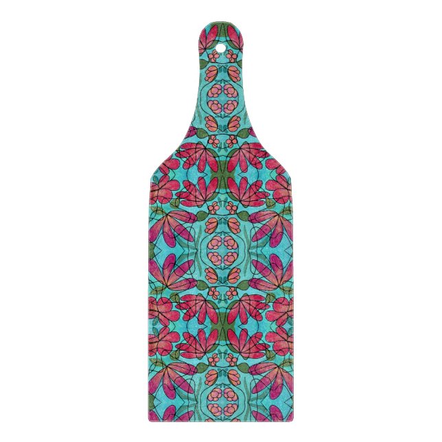 NEUROGRAFISKA VÅR BLOMMOR VATTENFÄRGER (Framsidan)