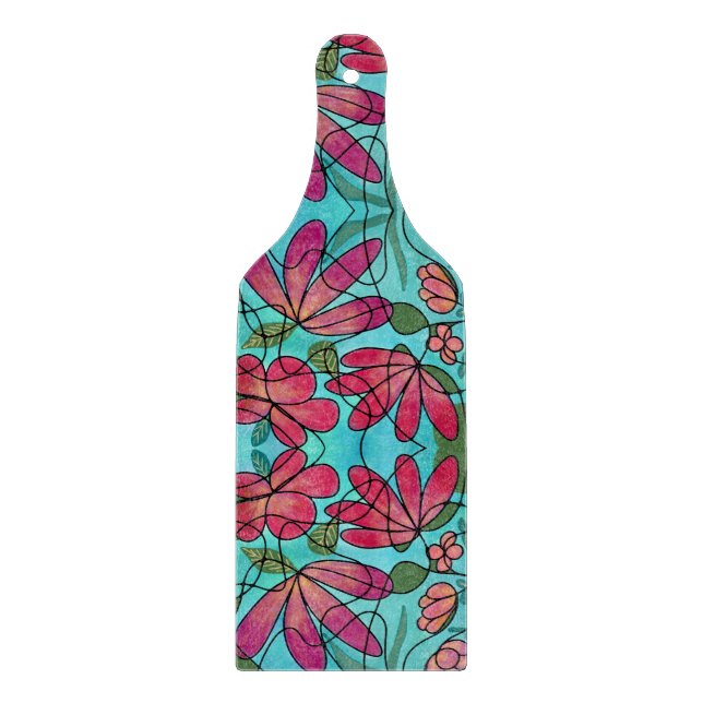 NEUROGRAFISKA VÅR BLOMMOR VATTENFÄRGER (Framsidan)