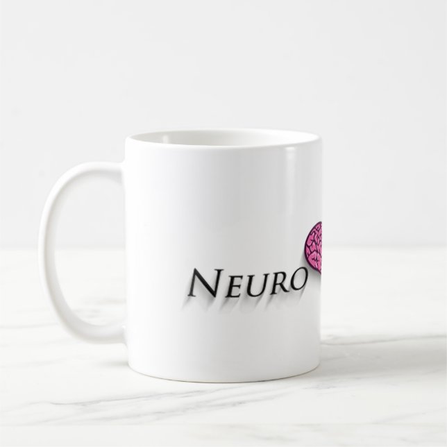 NeuroInstincts hjärnmugg Kaffemugg (Vänster)