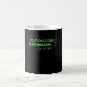 Neurokirurg laddning kaffemugg