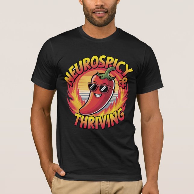 Neurokrati och dragkraft t shirt (Framsida)