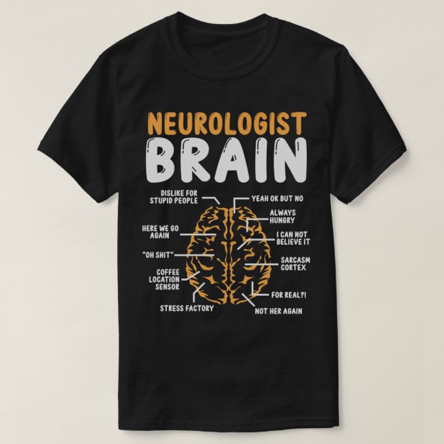 Neurolog Accessoires Neuroscience for Work T Shirt (Design framsida)