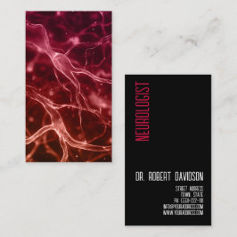 Neurolog Nerves Doktor Medical Modern Bold Visitkort