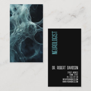 Neurolog Nerves Doktor Medical Modern Bold Visitkort