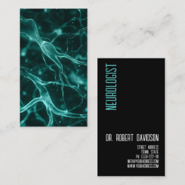 Neurolog Nerves Doktor Medical Modern Bold Visitkort