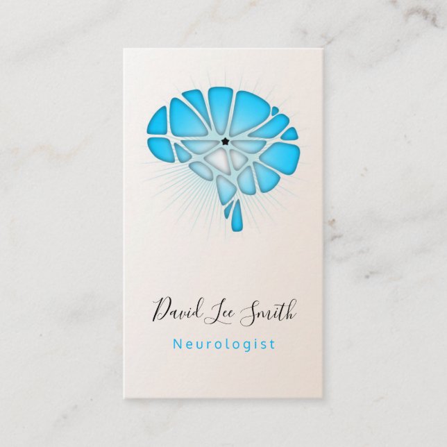 Neurolog/psykolog Visitkort (Framsida)