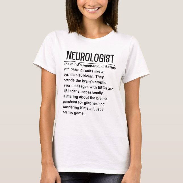 neurolog t shirt (Framsida)