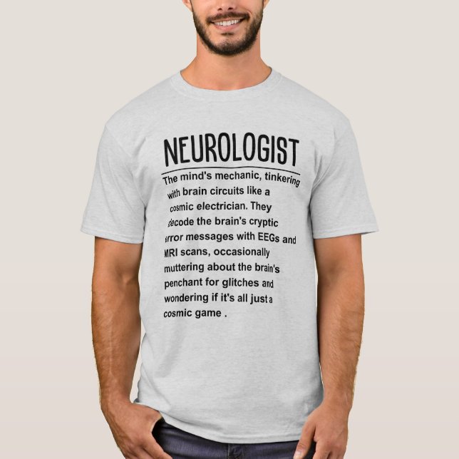 neurolog t shirt (Framsida)