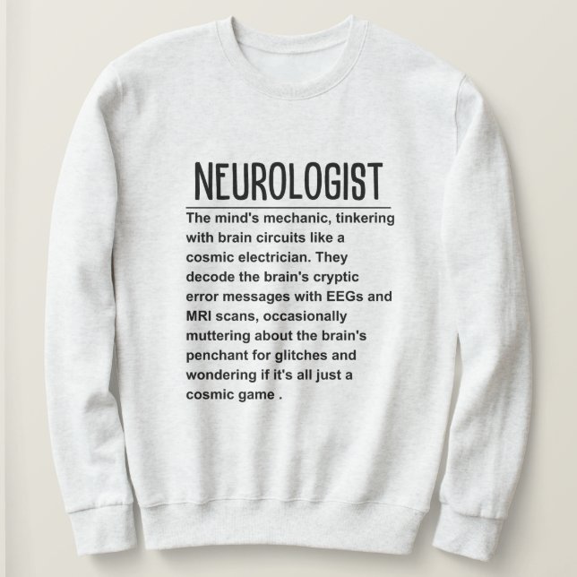 neurolog t shirt (Design framsida)