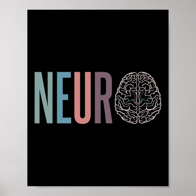 Neurologi Neuro Nurse Neuro Squad Poster (Framsidan)
