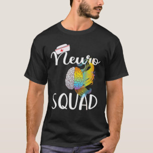 Neurologi Neuro Square Neuroscience Neurolog Mat T Shirt