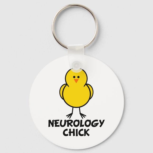 Neurologisk Chick Nyckelring (Framsida)