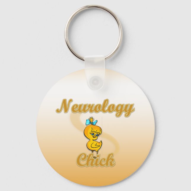 Neurologisk Chick Nyckelring (Framsida)