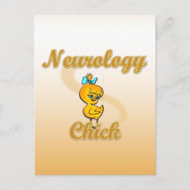 Neurologisk Chick Vykort (Framsida)