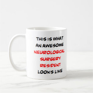 neurologisk kirurgi, bosatt i fantastisk kaffemugg