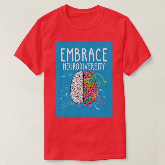 Neurologisk mångfald 6 t shirt (Design framsida)