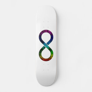 Neurologisk mångfald mini skateboard bräda 18,5 cm