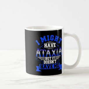 Neurologisk signatur Hemiataxia Blue Ribbon Neurol Kaffemugg