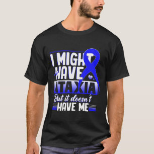 Neurologiskt tecken Hemiataxia Blått band Neurolog T Shirt