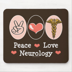 Neurologist Mousepad för fredkärlekNeurology Musmatta