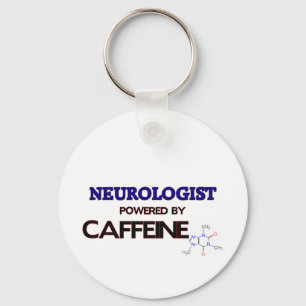 Neurologist som drivas av koffein nyckelring