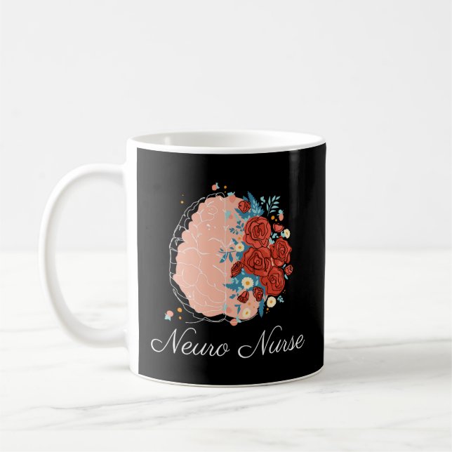Neurology Neuro Nurse Kaffemugg (Vänster)