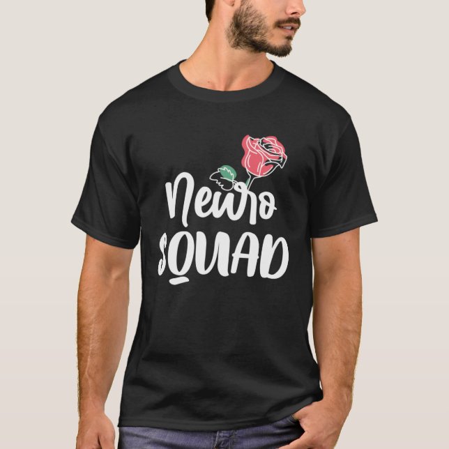 Neurology Neuro Nurse Neuro Tech Neuro Squad  4 T Shirt (Framsida)