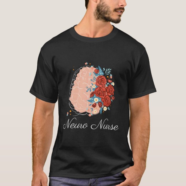 Neurology Neuro Nurse T Shirt (Framsida)