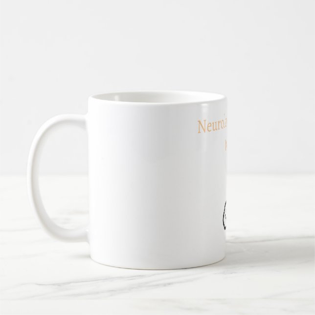 Neurology Nurse On Nights - Neurology Nurse Kaffemugg (Vänster)