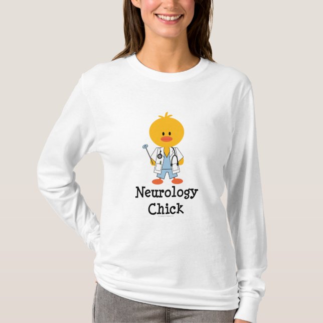NeurologychickHoodie Tee (Framsida)