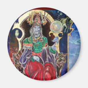 NEUROMANCER, blå röd Magnet