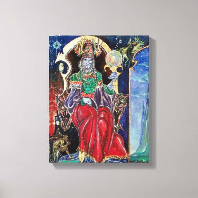 NEUROMANCER Magician Kung Canvastryck (Framsida)