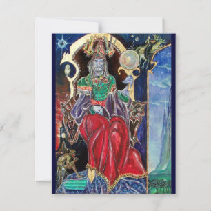 NEUROMANCER Magician Kung,Red Blue Meddelande