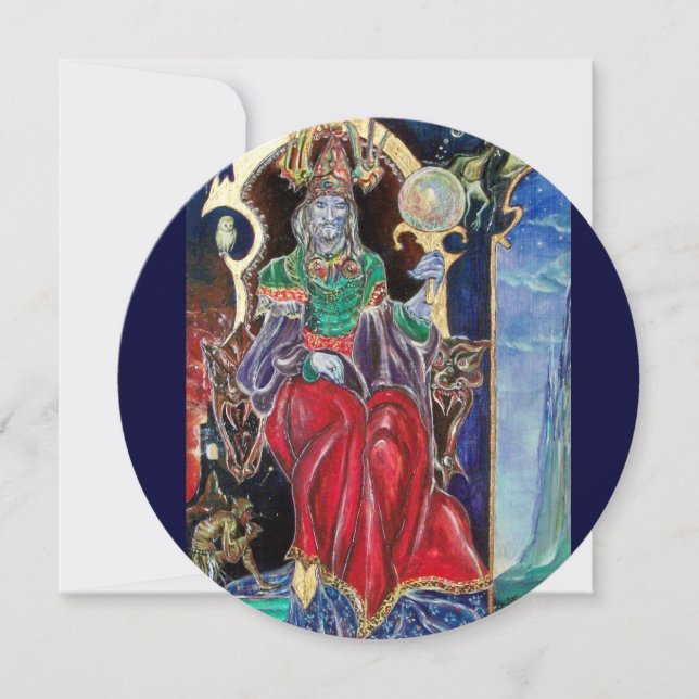 NEUROMANCER, röd blå Meddelande (Framsida)