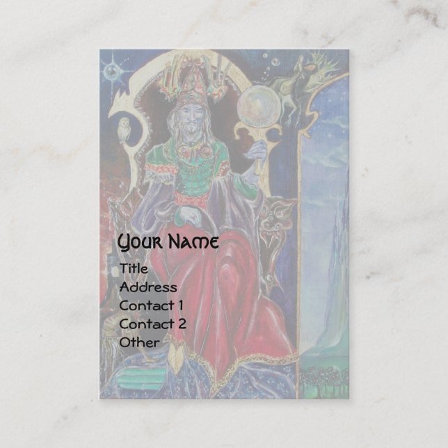 NEUROMANCER VISITKORT (Framsida)