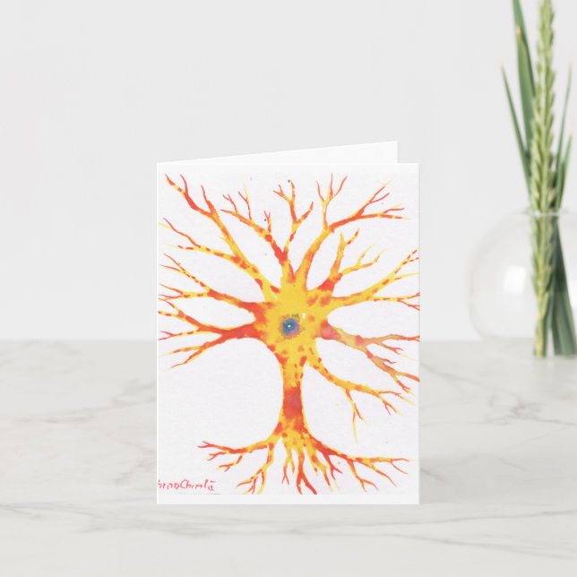 Neuron  anteckningskort (Framsida)