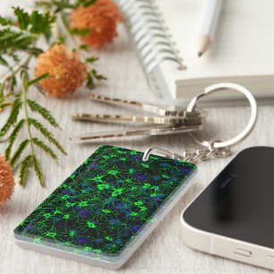 Neuron City Keychain