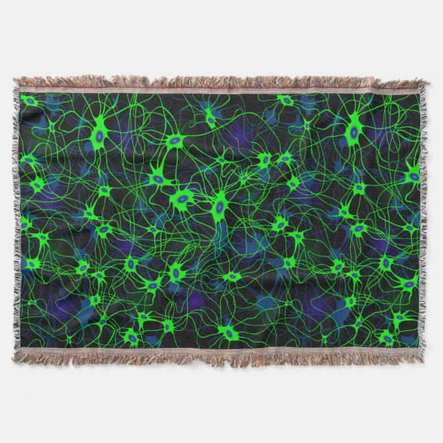 Neuron City Throw Filt (Framsidan)