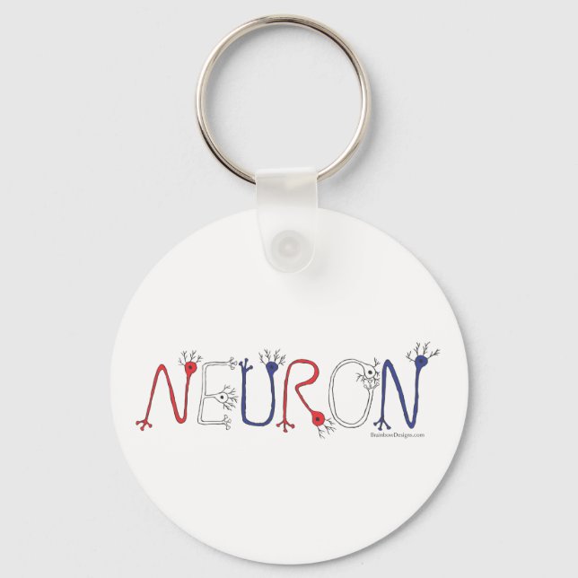 Neuron Keychain (Patriotic) Nyckelring (Framsida)