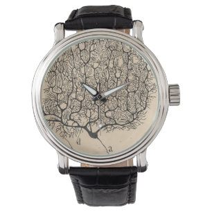 Neuron Teckning av Santiago Ramón Y Cajal Armbandsur
