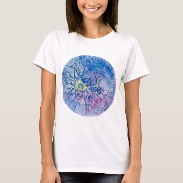 Neuronakvarell T-shirt (Framsida)