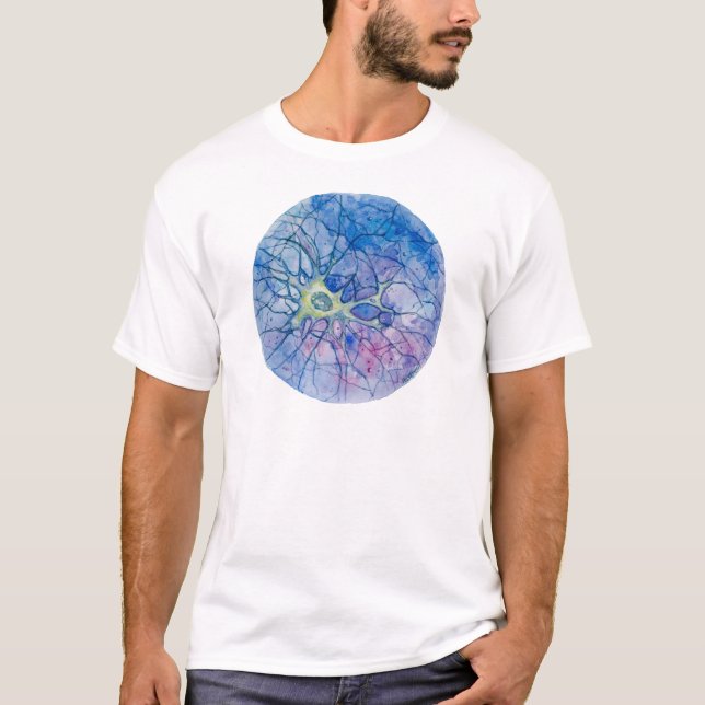 Neuronakvarell Tee (Framsida)