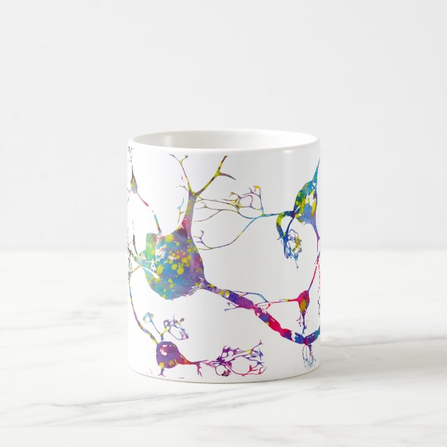Neuroner och nervsystemet kaffemugg (Center)