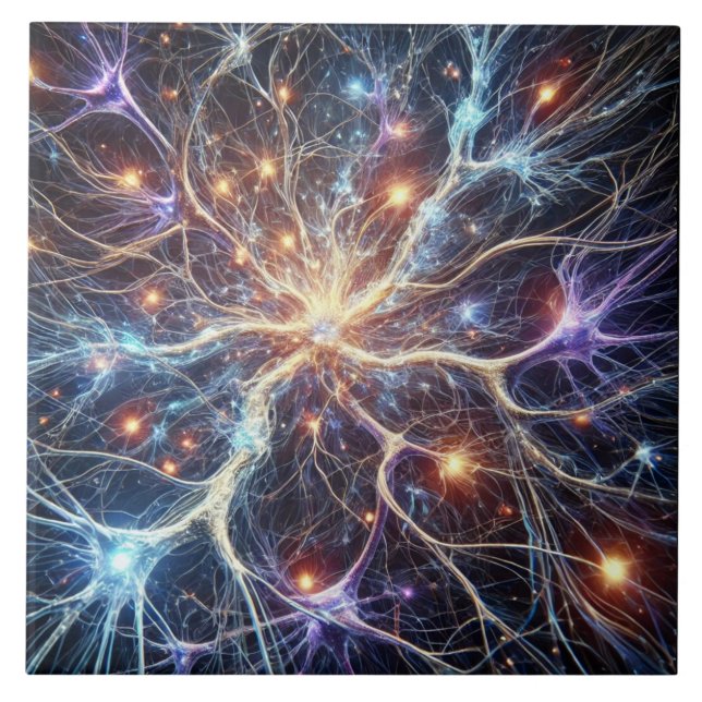 Neurons Ceramic Tile Kakelplatta (Framsidan)